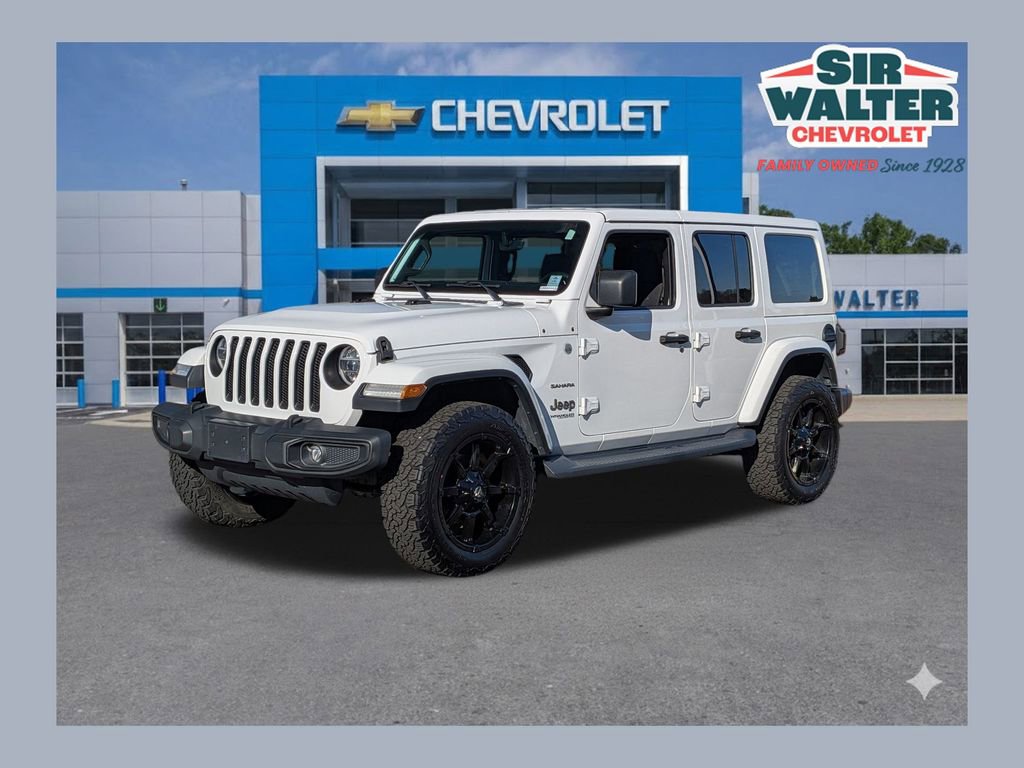Used 2019 Jeep Wrangler Unlimited Sahara w/ Uconnect 4C Nav & Sound Group