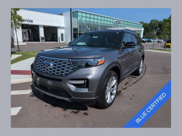 Certified 2022 Ford Explorer Platinum w/ Equipment Group 601A AWD/4WD image 1