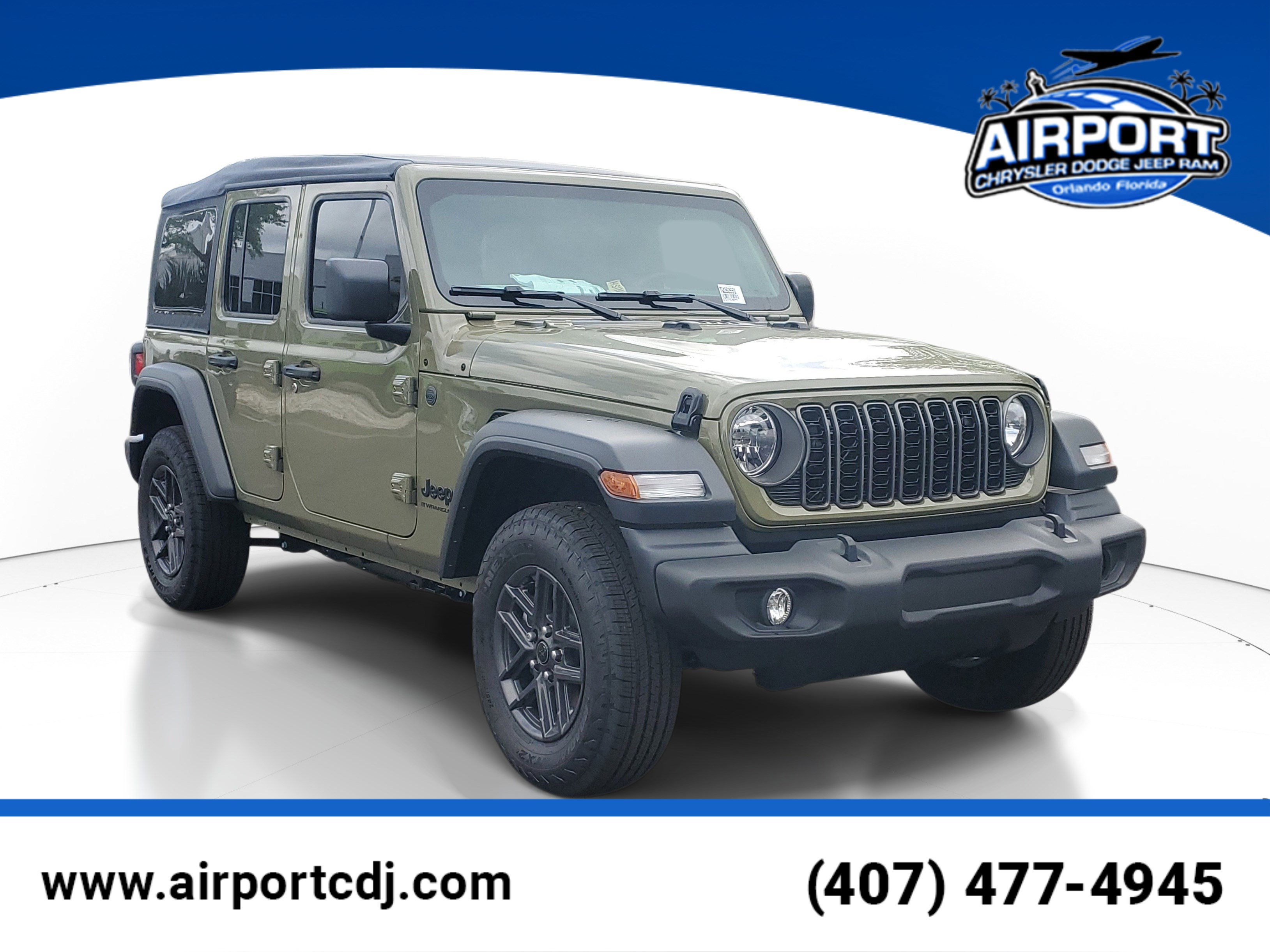 New 2026 Jeep Wrangler Unlimited Sport AWD/4WD image 1