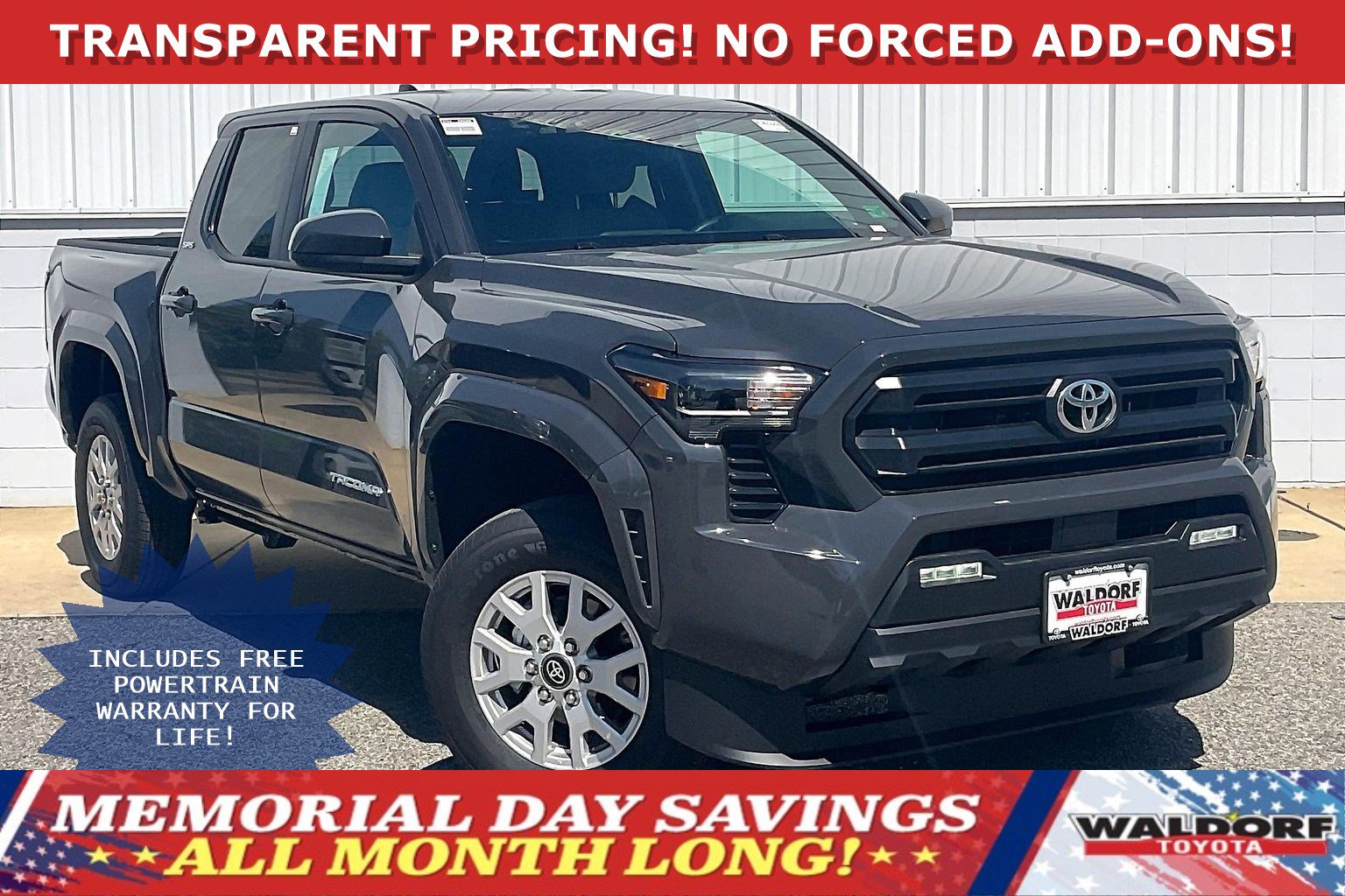 New 2026 Toyota Tacoma SR5 AWD/4WD image 1