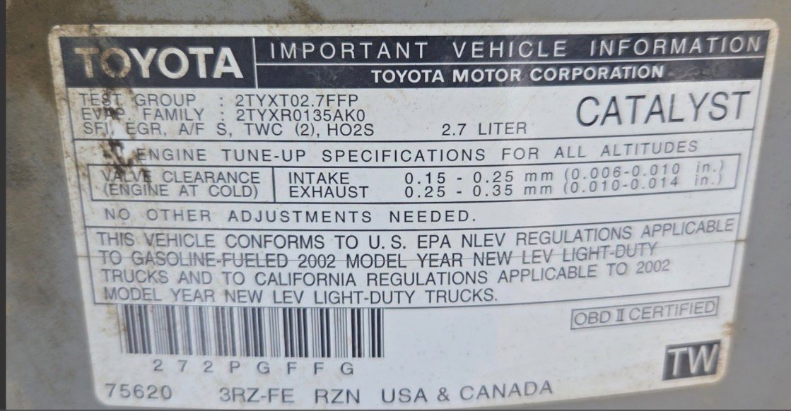 Used 2002 Toyota Tacoma 4x4 Xtracab image 9