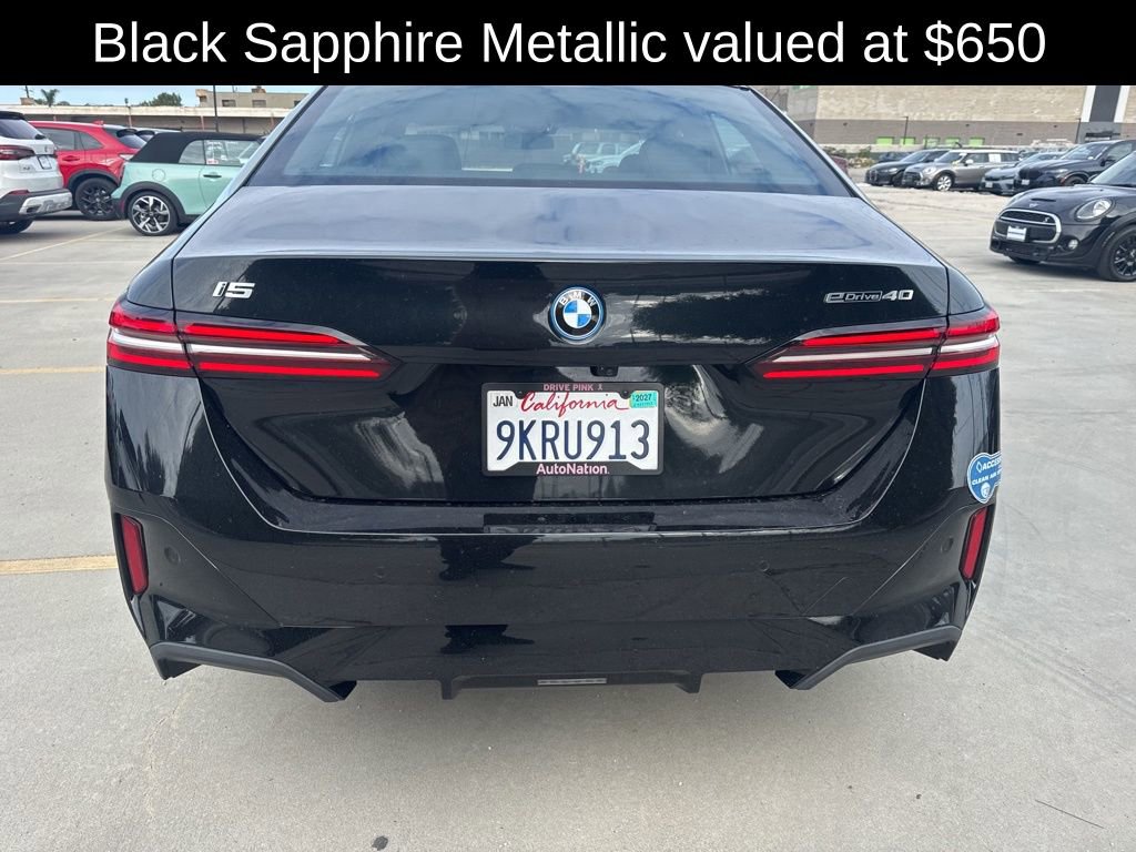 Certified 2024 BMW i5 eDrive40i w/ M Sport Package RWD image 4