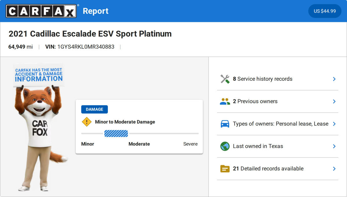 Used 2021 Cadillac Escalade ESV Sport Platinum image 17