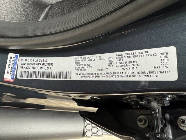 Used 2025 RAM 1500 RHO w/ RHO Level 1 Equipment Group image 31