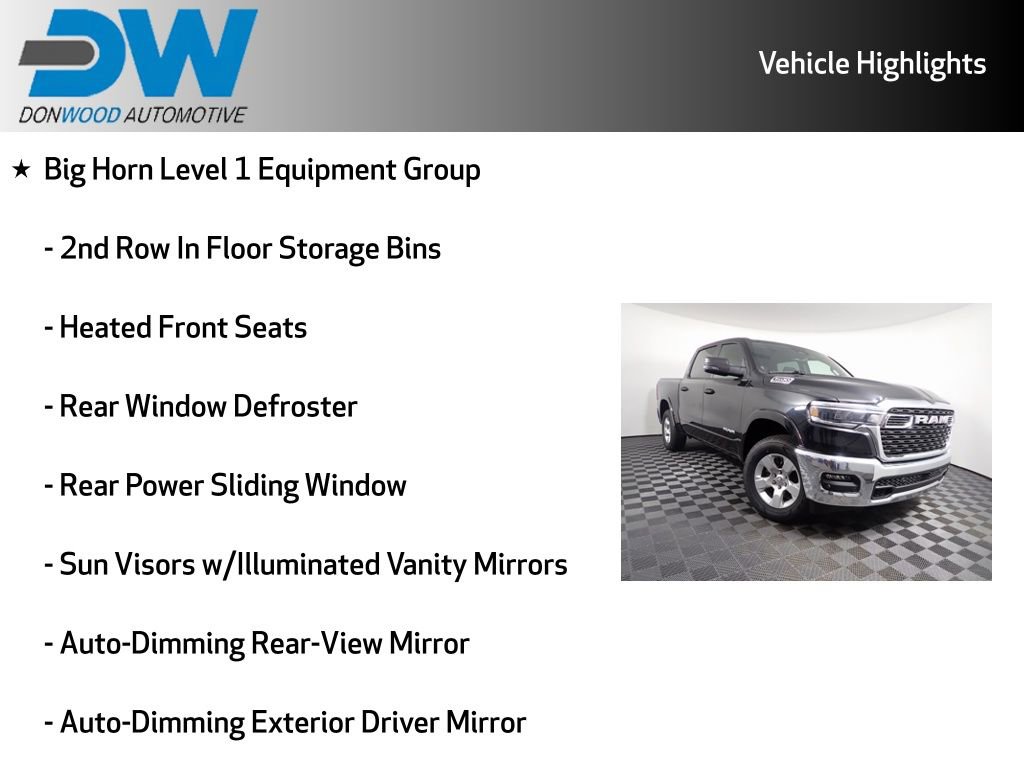 New 2025 RAM 1500 Big Horn image 7