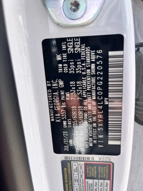 Used 2023 Kia Sorento S w/ Panoramic Sunroof Package FWD image 15
