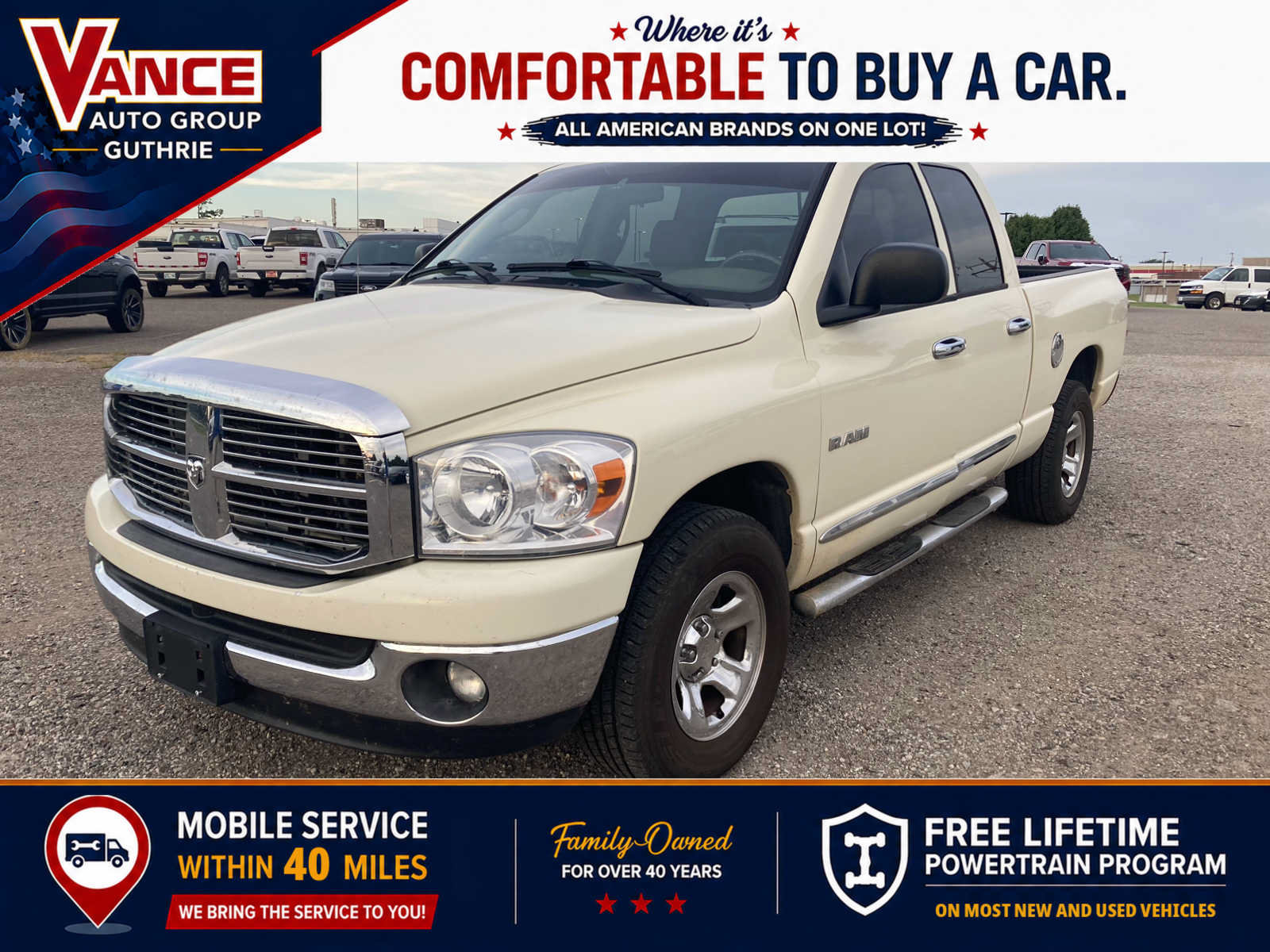 Used 2008 Dodge Ram 1500 Truck SLT w/ Cool Chrome Pkg