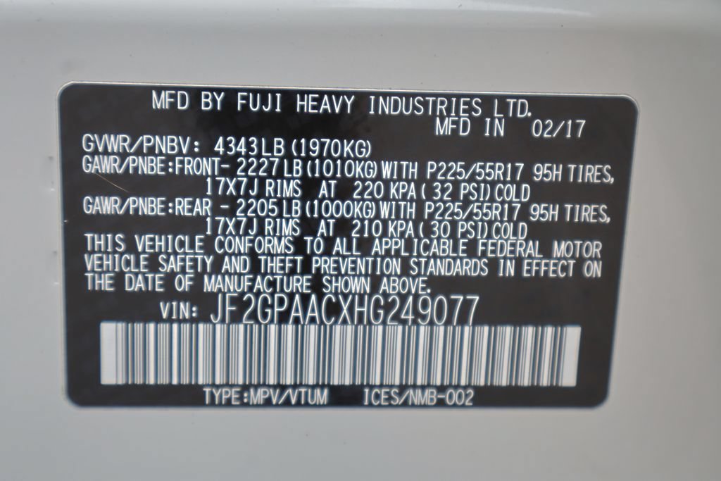 Used 2017 Subaru Crosstrek 2.0i AWD/4WD image 26
