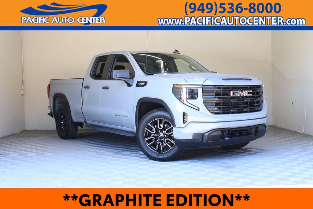Used 2024 GMC Sierra 1500 Pro w/ Graphite Edition RWD image 1