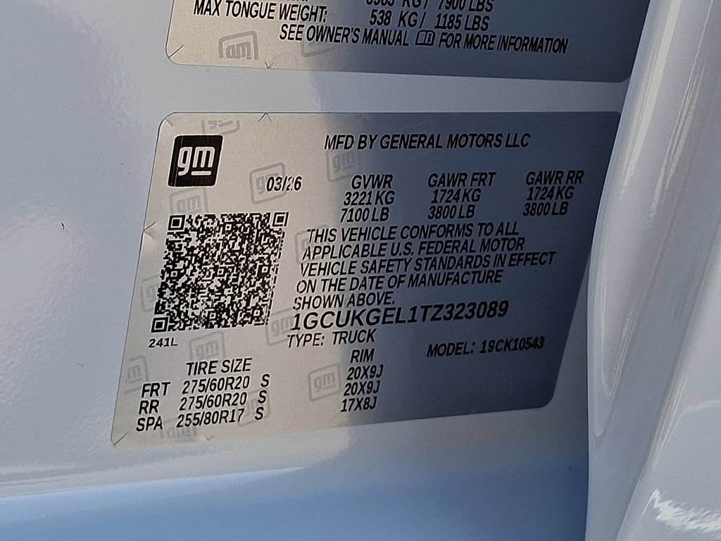New 2026 Chevrolet Silverado 1500 LTZ AWD/4WD image 18