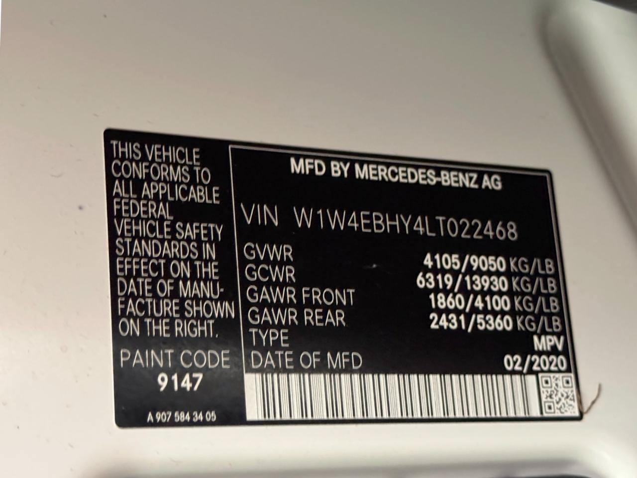 Used 2020 Mercedes-Benz Sprinter 2500 image 56