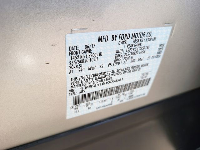Used 2017 Ford Explorer Platinum AWD/4WD image 29