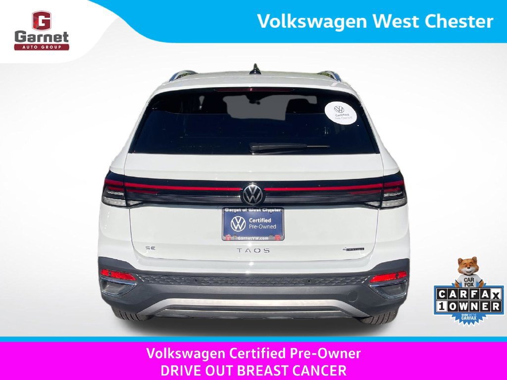 Certified 2025 Volkswagen Taos SE AWD/4WD image 4