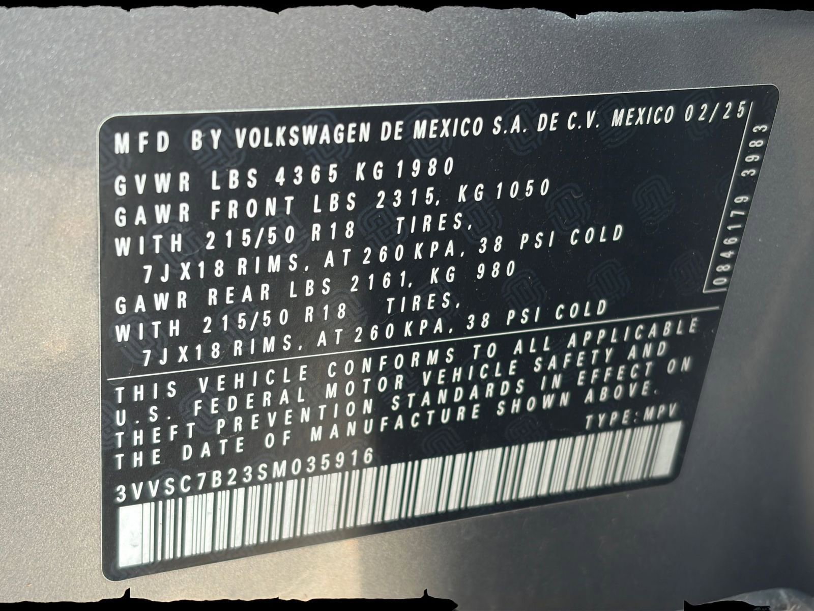 Used 2025 Volkswagen Taos SE image 28