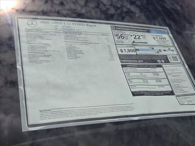 New 2026 Mercedes-Benz E 53 AMG 4MATIC Sedan image 15