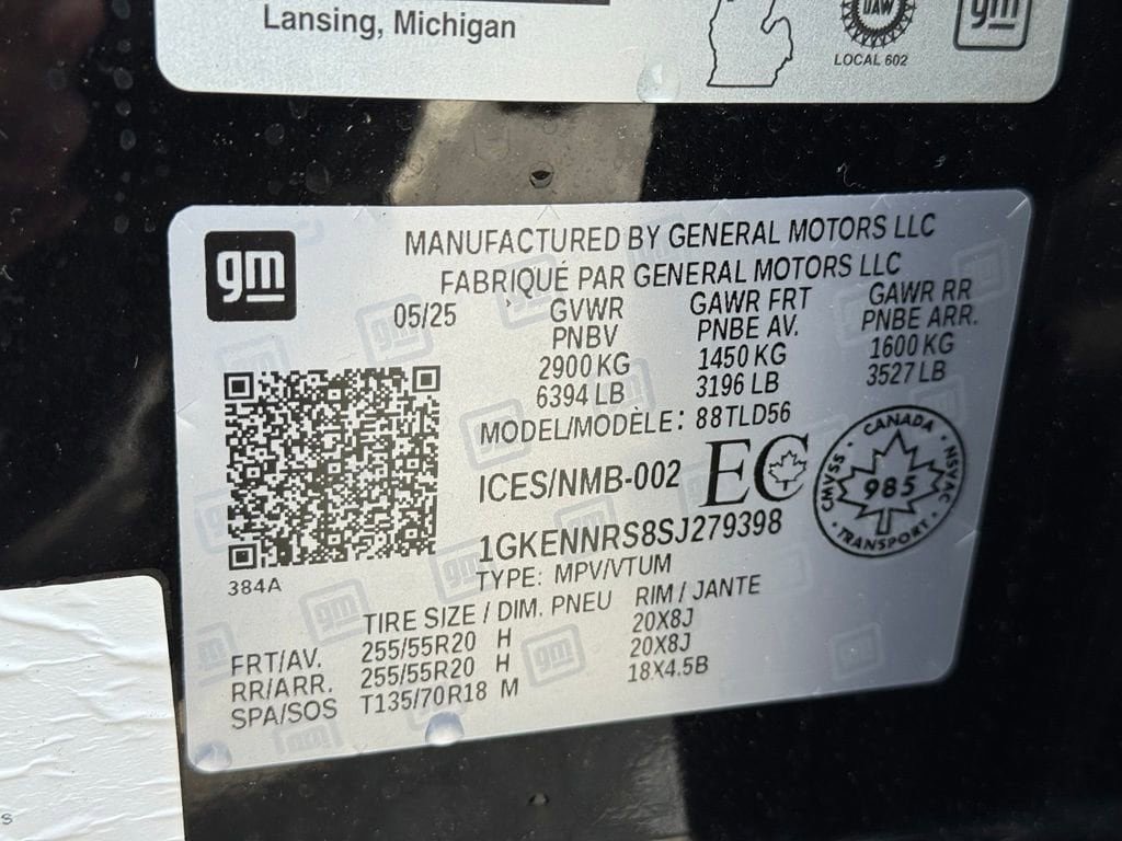 Used 2025 GMC Acadia Elevation w/ Elevation Premium Package AWD/4WD image 27