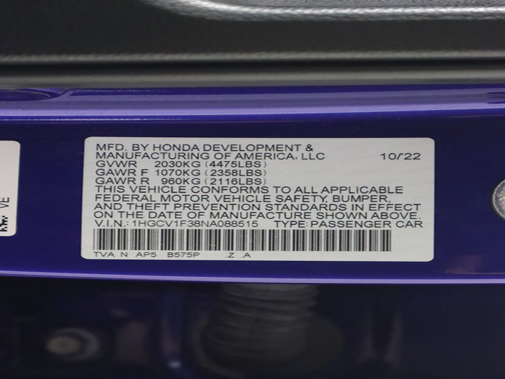 Used 2022 Honda Accord Sport image 44