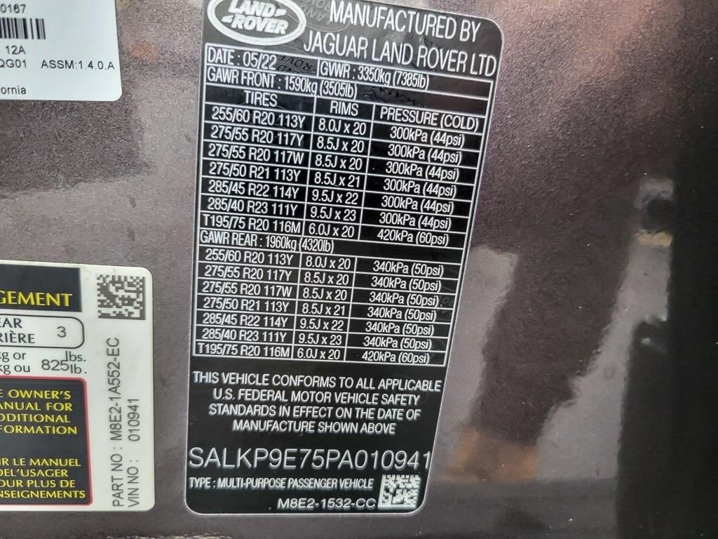 Used 2023 Land Rover Range Rover SE image 26