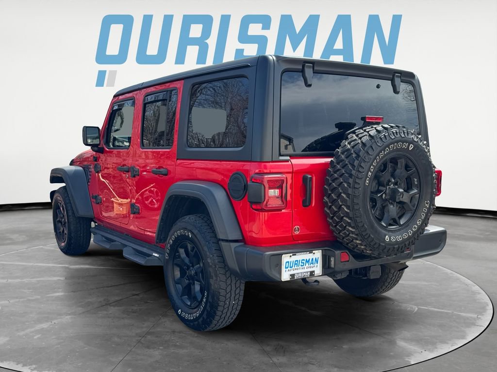 Used 2021 Jeep Wrangler Unlimited Sport image 3