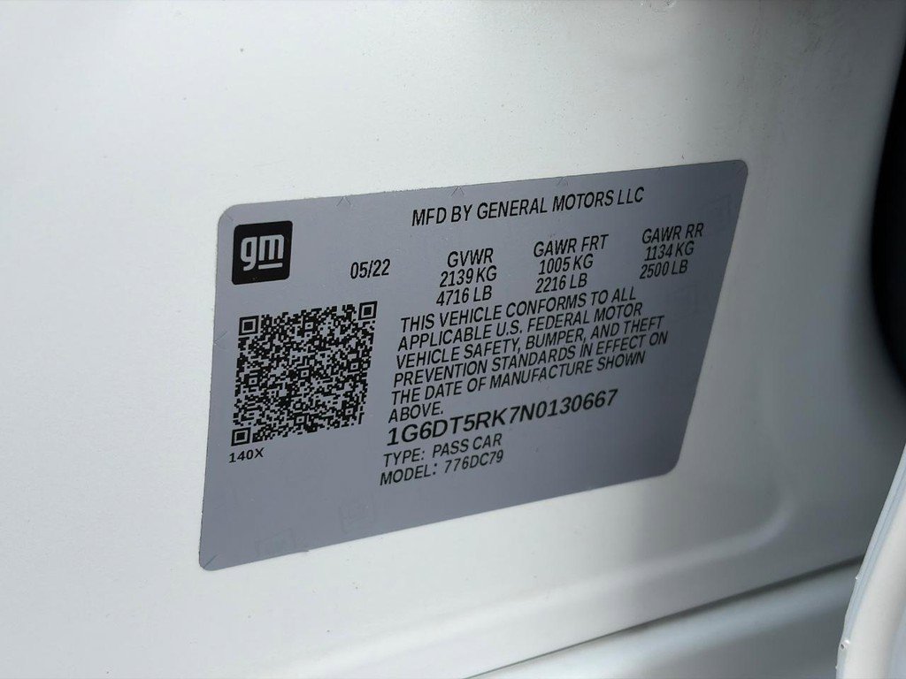 Certified 2022 Cadillac CT5 Premium Luxury image 19