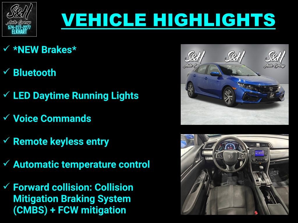Used 2020 Honda Civic LX image 3