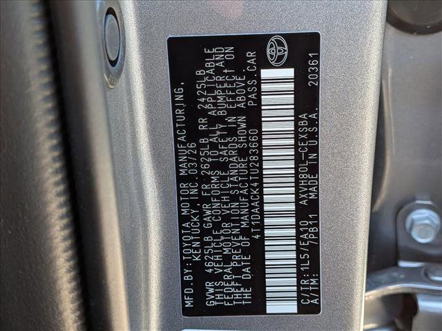 New 2026 Toyota Camry SE image 17