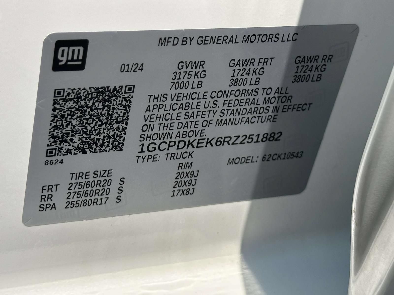 Certified 2024 Chevrolet Silverado 1500 LT AWD/4WD image 30