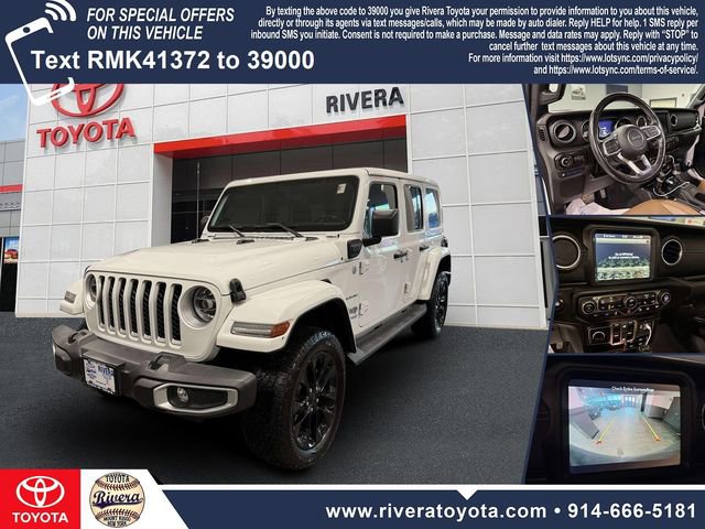 Used 2021 Jeep Wrangler Unlimited Sahara 4xe w/ Cold Weather Group