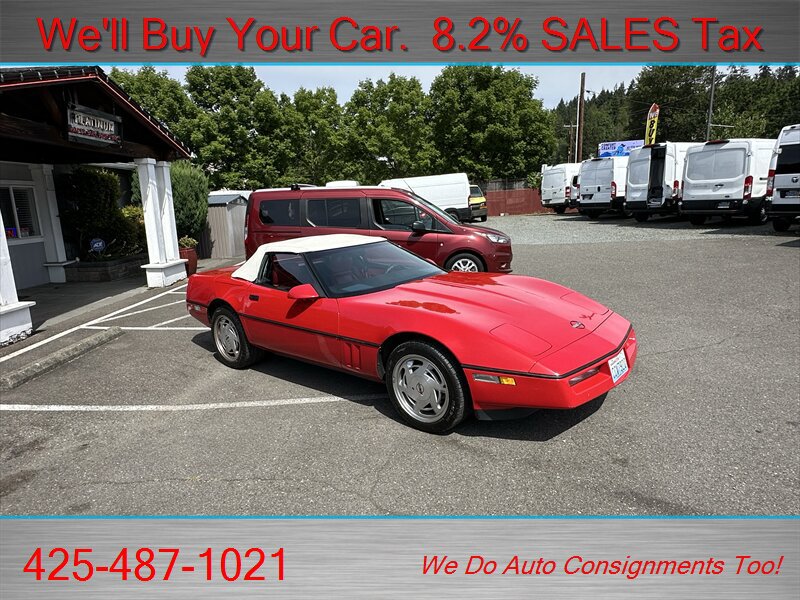 Used 1989 Chevrolet Corvette Convertible RWD image 10