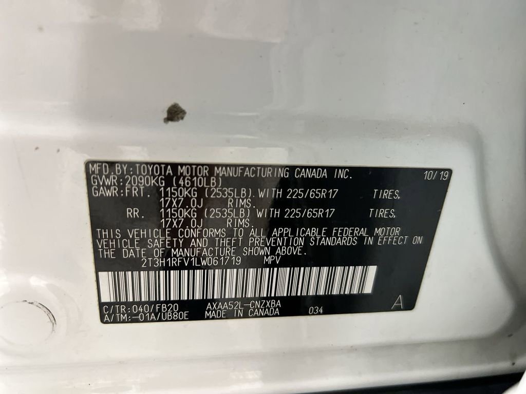 Used 2020 Toyota RAV4 LE w/ All Weather Liner Package image 27