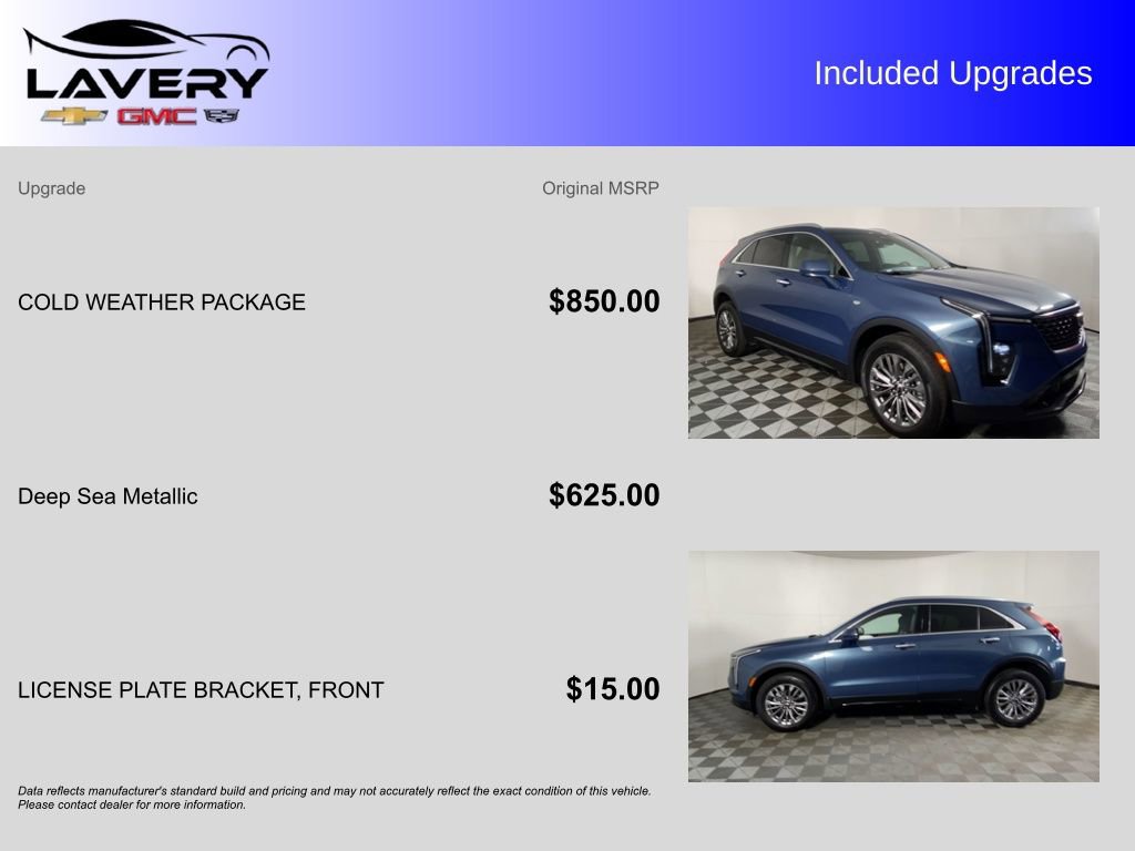 Used 2025 Cadillac XT4 Premium Luxury w/ Cold Weather Package image 7