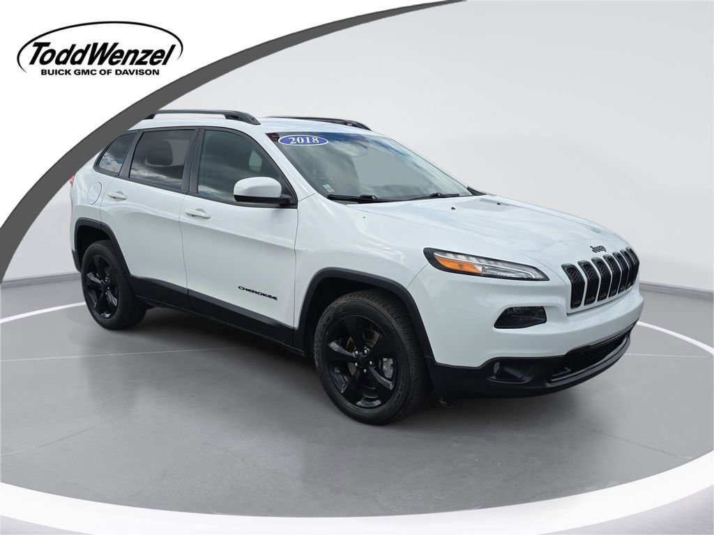Used 2018 Jeep Cherokee Latitude w/ Altitude Package AWD/4WD image 1