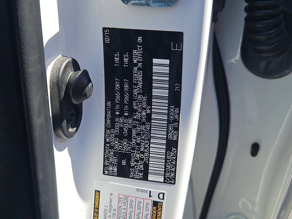 Used 2015 Toyota 4Runner SR5 Premium AWD/4WD image 32