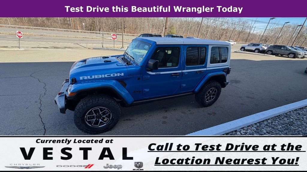 New 2026 Jeep Wrangler Unlimited Rubicon w/ Whitecap Package AWD/4WD image 15