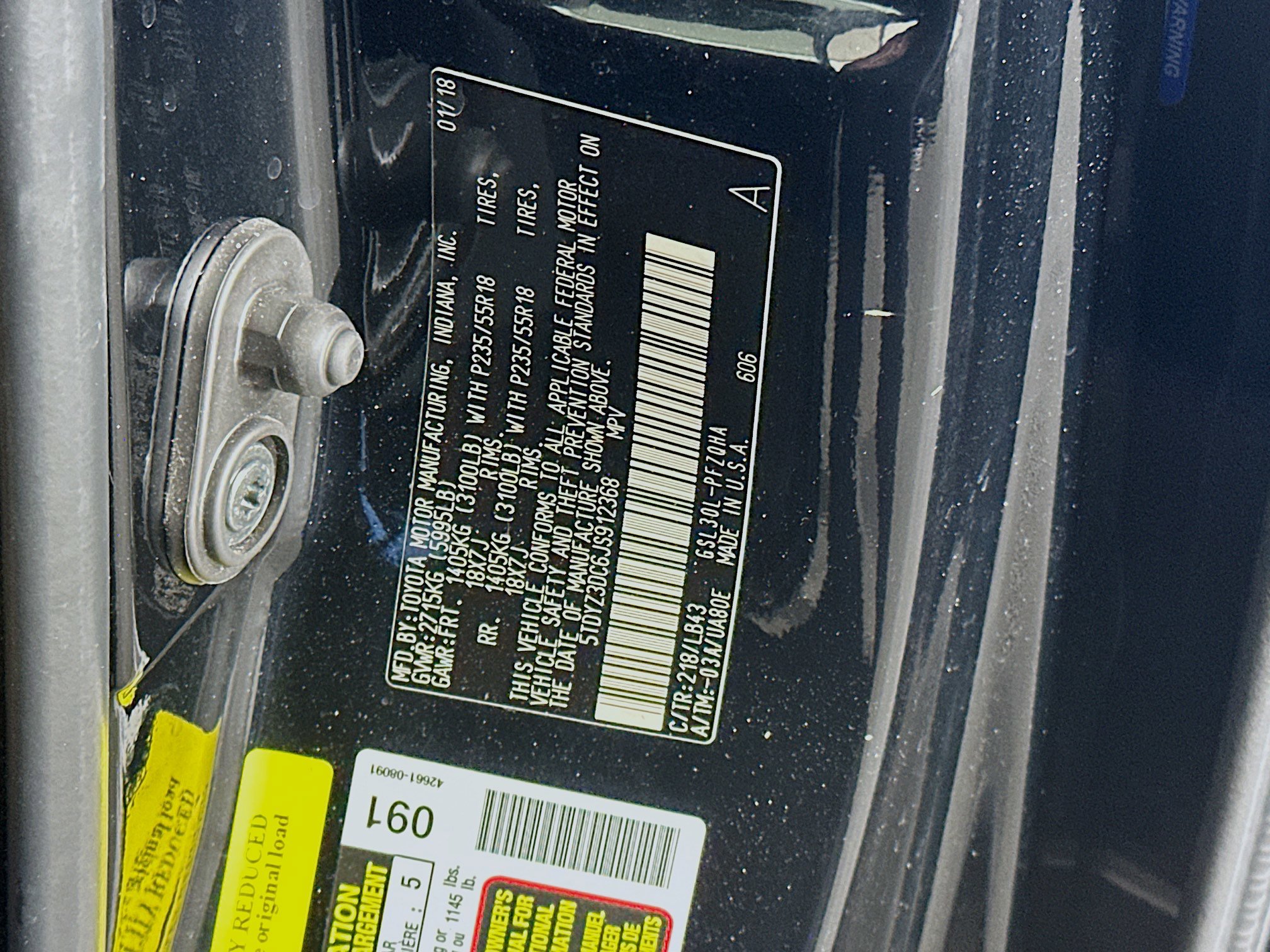 Used 2018 Toyota Sienna Limited image 12