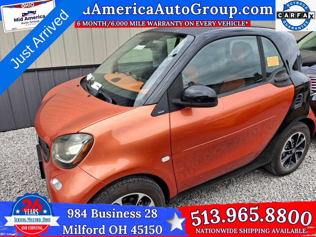 Used 2016 smart fortwo passion