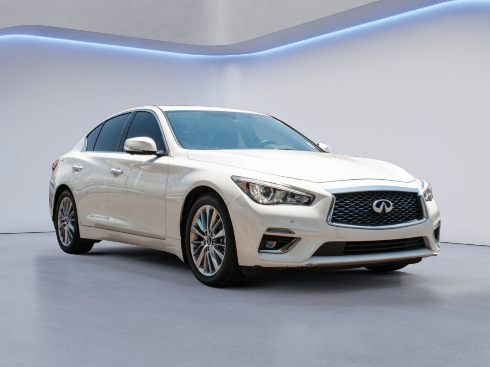 Used 2023 INFINITI Q50 Luxe w/ Cargo Package AWD/4WD image 3