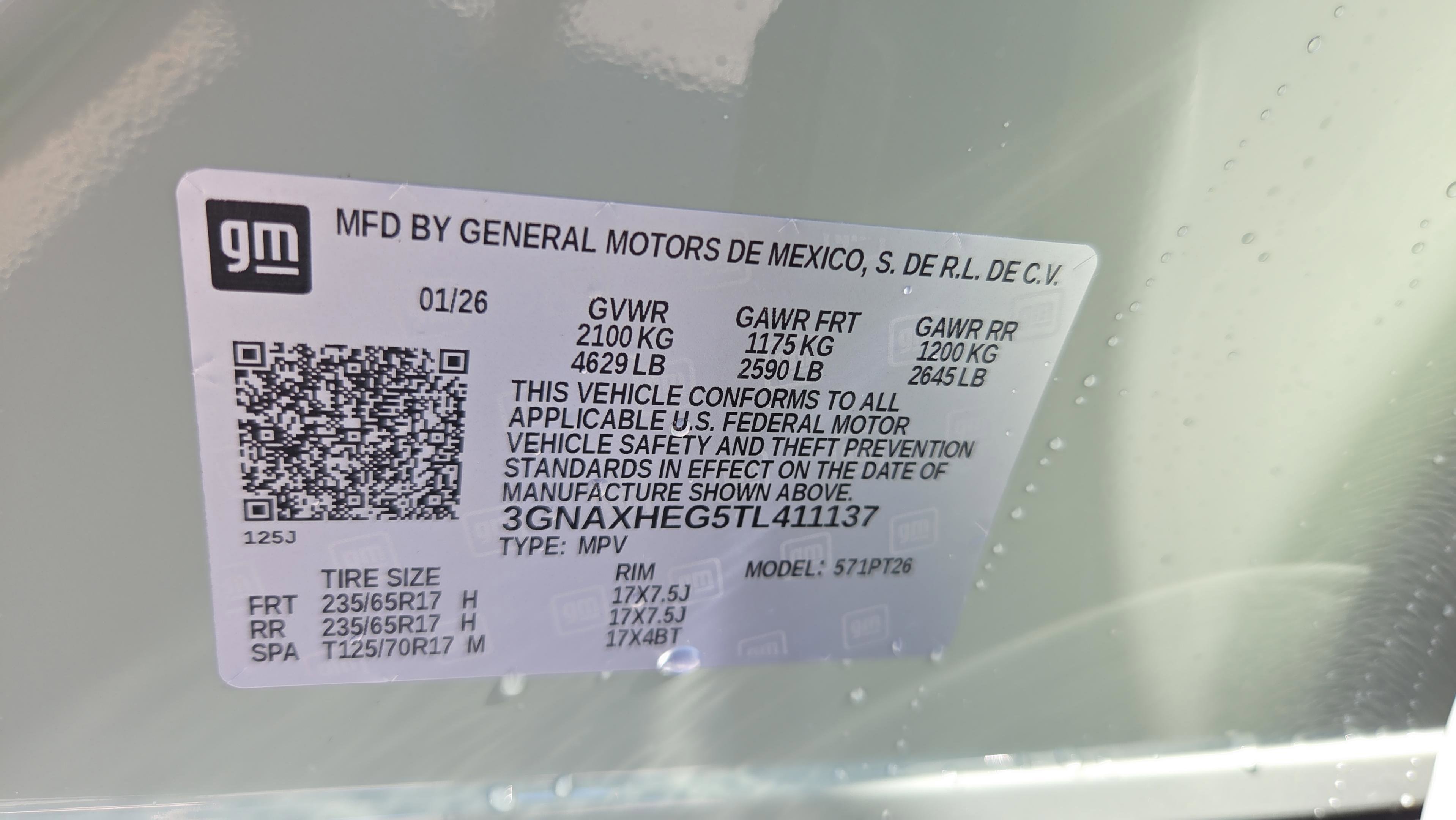 New 2026 Chevrolet Equinox LT image 25