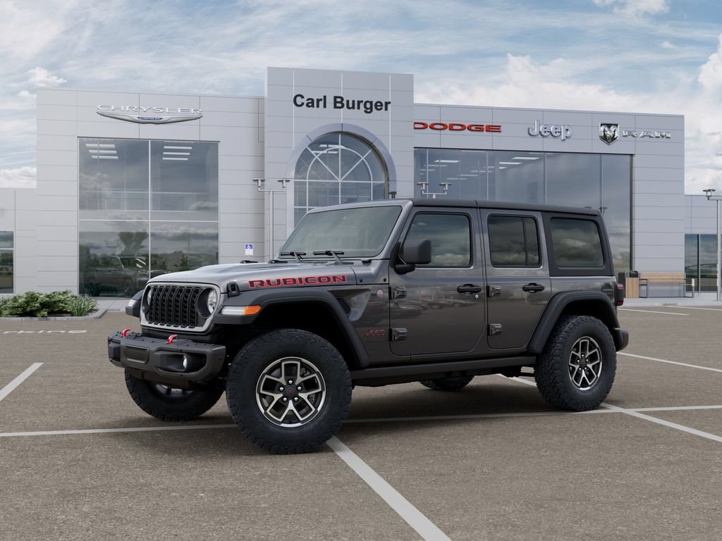 New 2026 Jeep Wrangler Unlimited Rubicon w/ Steel Bumper Group AWD/4WD image 2