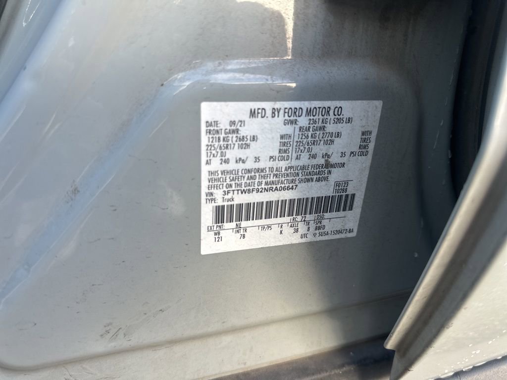 Used 2022 Ford Maverick XLT w/ Equipment Group 300A Standard image 12