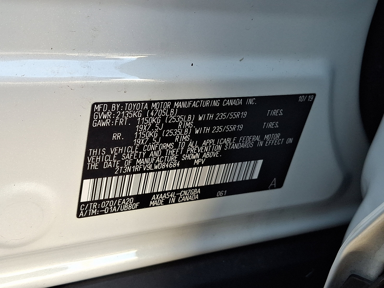 Used 2020 Toyota RAV4 Limited image 19