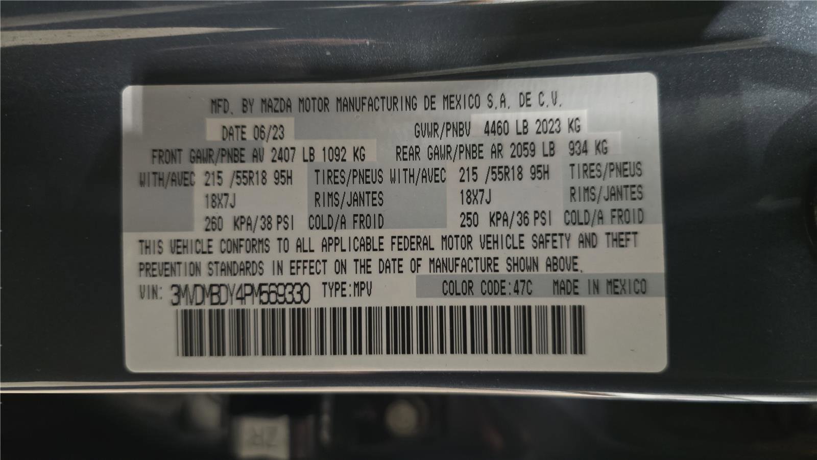 Used 2023 MAZDA CX-30 2.5 Turbo w/ Premium Package image 21