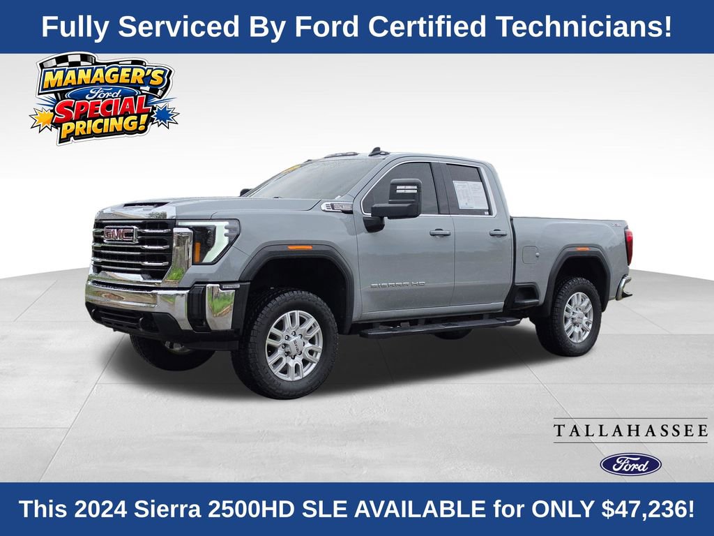 Used 2024 GMC Sierra 2500 SLE w/ SLE Value Package; AWD/4WD image 1