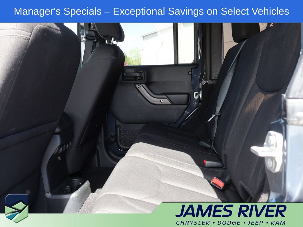 Used 2017 Jeep Wrangler Unlimited Sport w/ Quick Order Package 24S AWD/4WD image 17