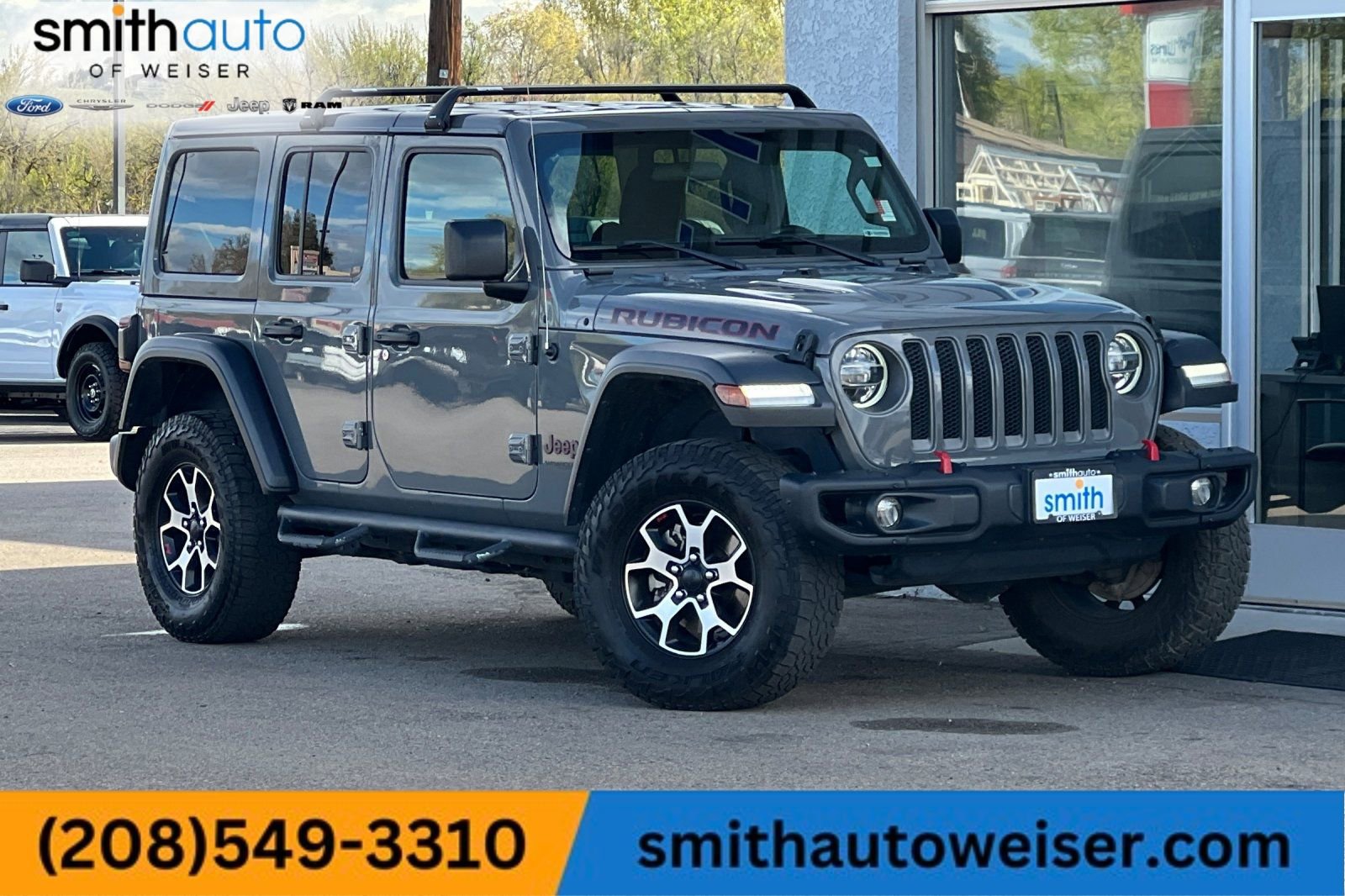 Used 2020 Jeep Wrangler Unlimited Rubicon w/ Steel Bumper Group AWD/4WD image 1