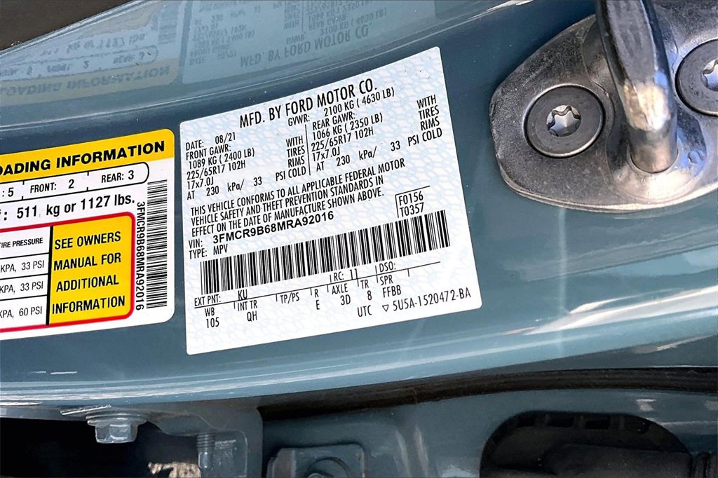 Used 2021 Ford Bronco Sport Big Bend image 29