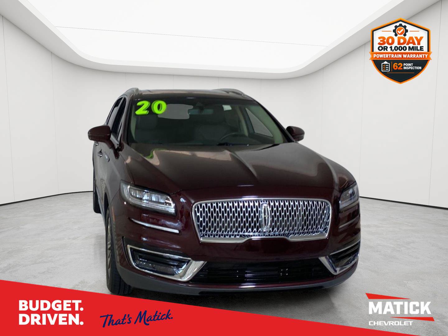 Used 2020 Lincoln Nautilus Reserve w/ Cargo Utility Package AWD/4WD image 1