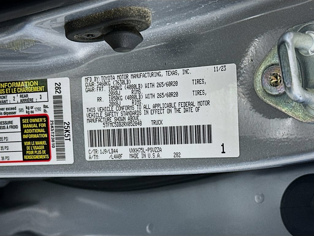 Used 2024 Toyota Tundra 1794 Edition AWD/4WD image 37