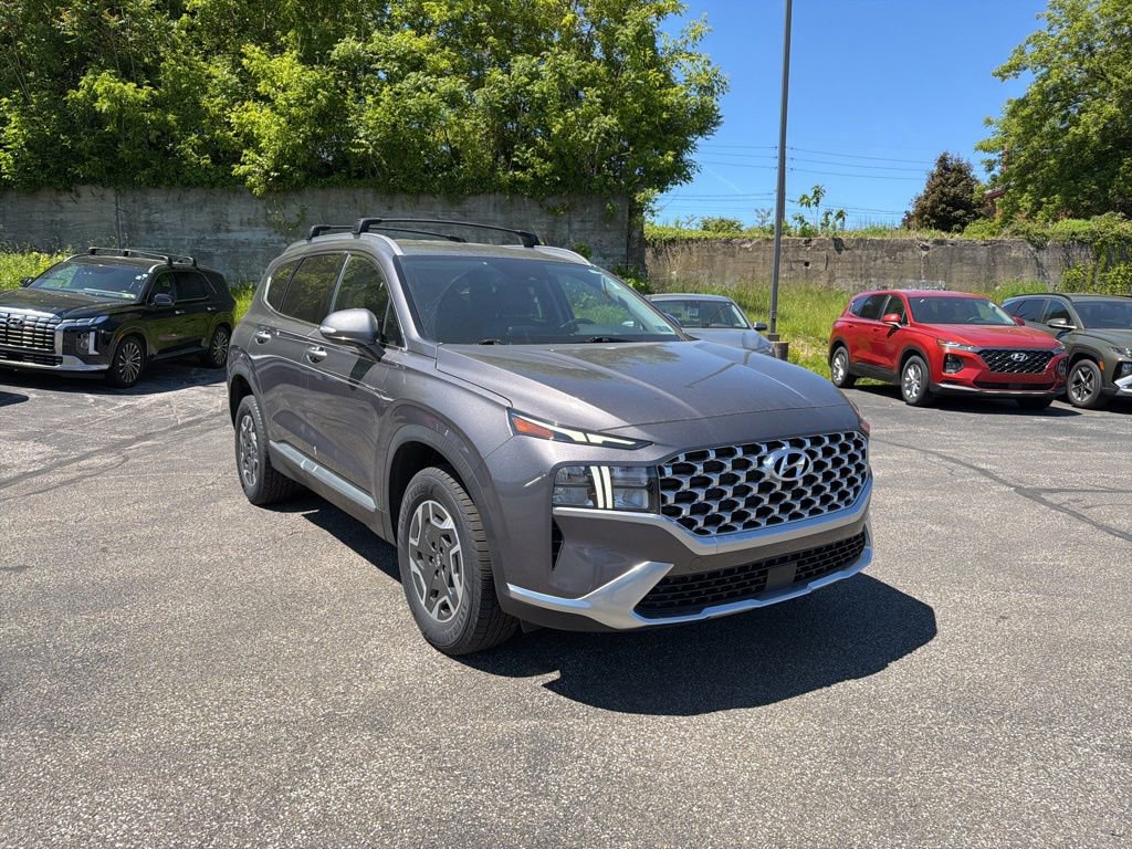 Used 2021 Hyundai Santa Fe Blue