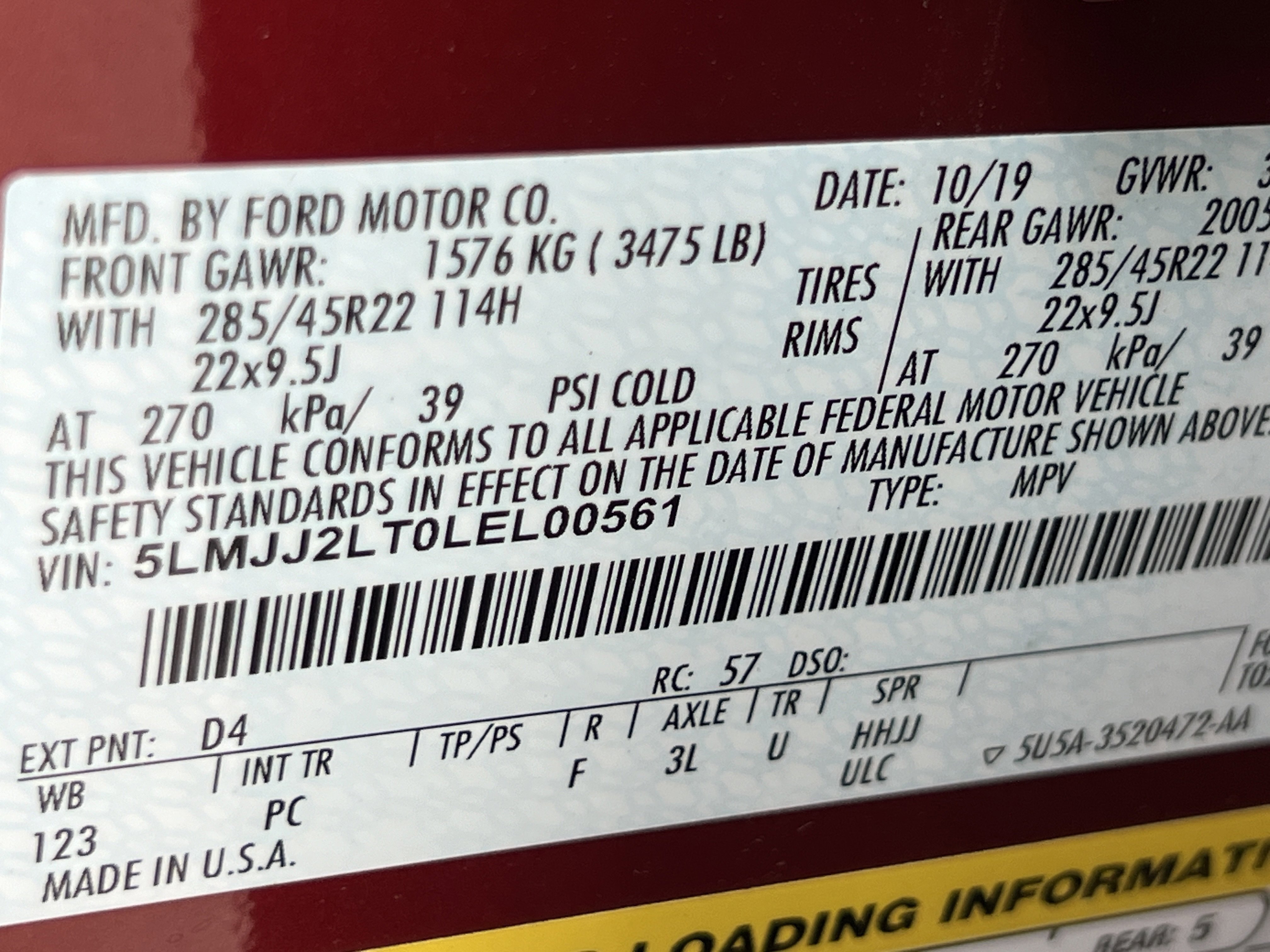 Used 2020 Lincoln Navigator Reserve w/ Luxury Package image 31